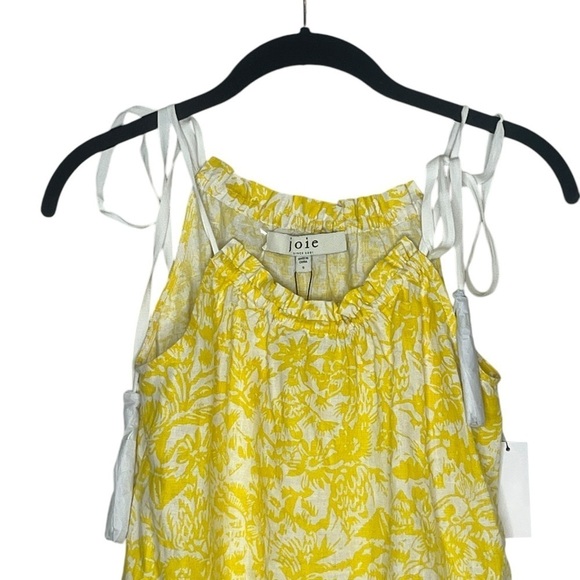 JOIE Porcelain/Empire Yellow Nala Dress - Picture 4 of 7